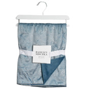 Wholesale - 1PC Mink Blanket - Blue Constellation Print & Blue On Reverse Badgley Mischka C/P 30, UPC: 195010123082